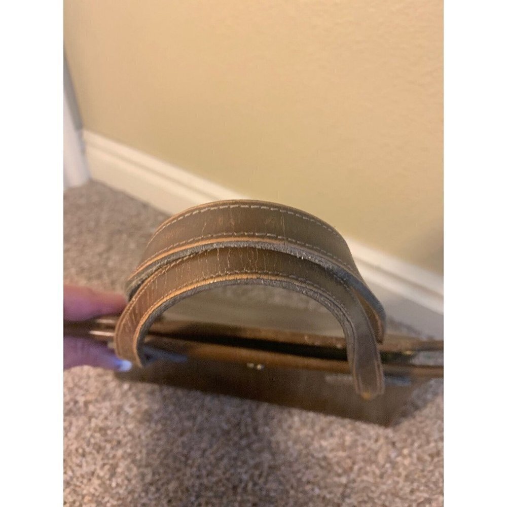 VINTAGE Jean Fogel Leather Purse - Picture 6 of 12